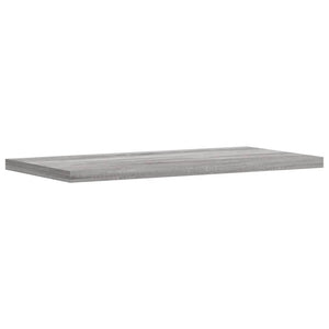 Mensole Parete 8pz Grigio Sonoma 40x20x1,5cm Legno Multistrato 838204