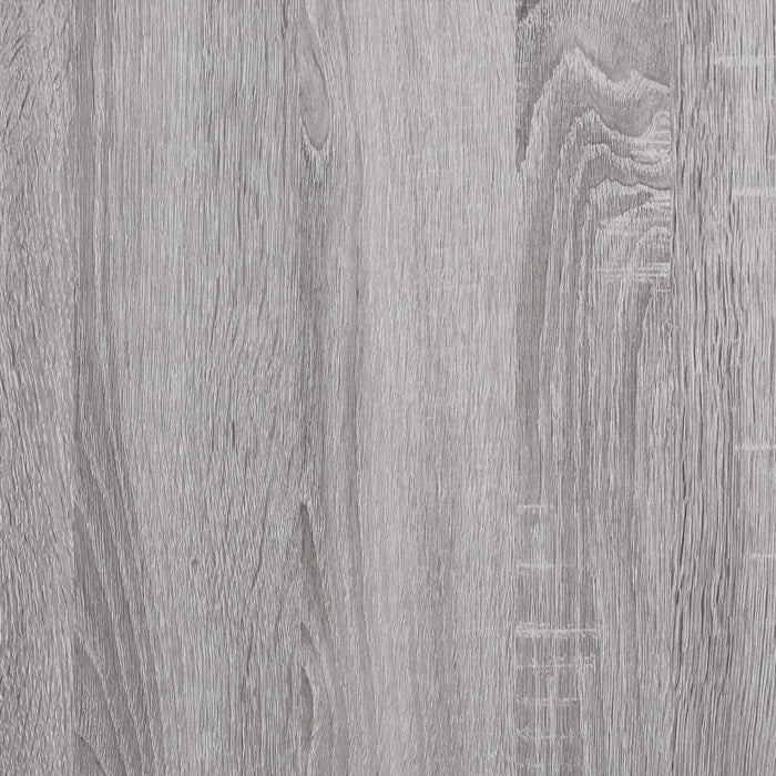 Mensole Parete 8pz Grigio Sonoma 40x20x1,5cm Legno Multistrato 838204