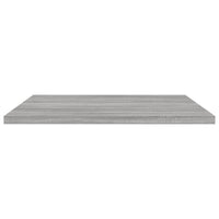 Mensole Parete 4pz Grigio Sonoma 40x50x1,5cm Legno Multistrato 838221