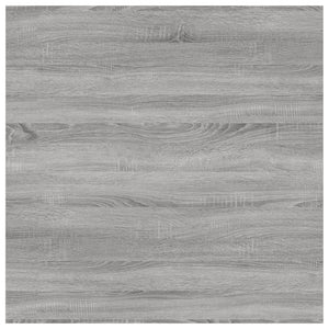 Mensole Parete 4pz Grigio Sonoma 40x50x1,5cm Legno Multistrato 838221