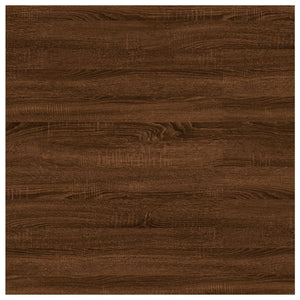 Mensole Parete 4pz Rovere Marrone 40x50x1,5cm Legno Multistrato 838223