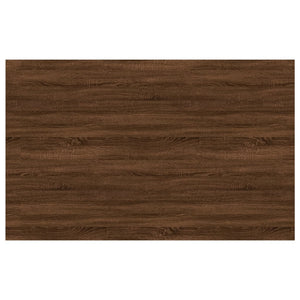 Mensole Parete 4pz Rovere Marrone 80x50x1,5cm Legno Multistrato 838283