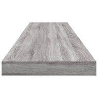 Mensole Parete 4pz Grigio Sonoma 100x10x1,5cm Legno Multistrato 838287