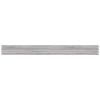 Mensole Parete 4pz Grigio Sonoma 100x10x1,5cm Legno Multistrato 838287