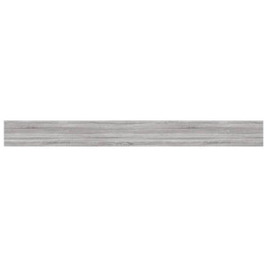 Mensole Parete 4pz Grigio Sonoma 100x10x1,5cm Legno Multistrato 838287