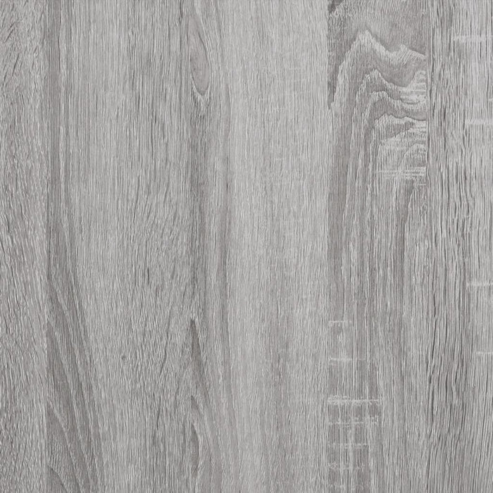 Mensole Parete 4pz Grigio Sonoma 100x30x1,5cm Legno Multistrato 838299