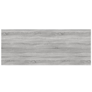 Mensole Parete 4pz Grigio Sonoma 100x40x1,5cm Legno Multistrato 838304