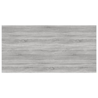 Mensole Parete 4pz Grigio Sonoma 100x50x1,5cm Legno Multistrato 838307