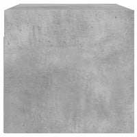 Mobili a Muro con Ante in Vetro 2pz Grigio Cemento 68,5x37x35cm 836504