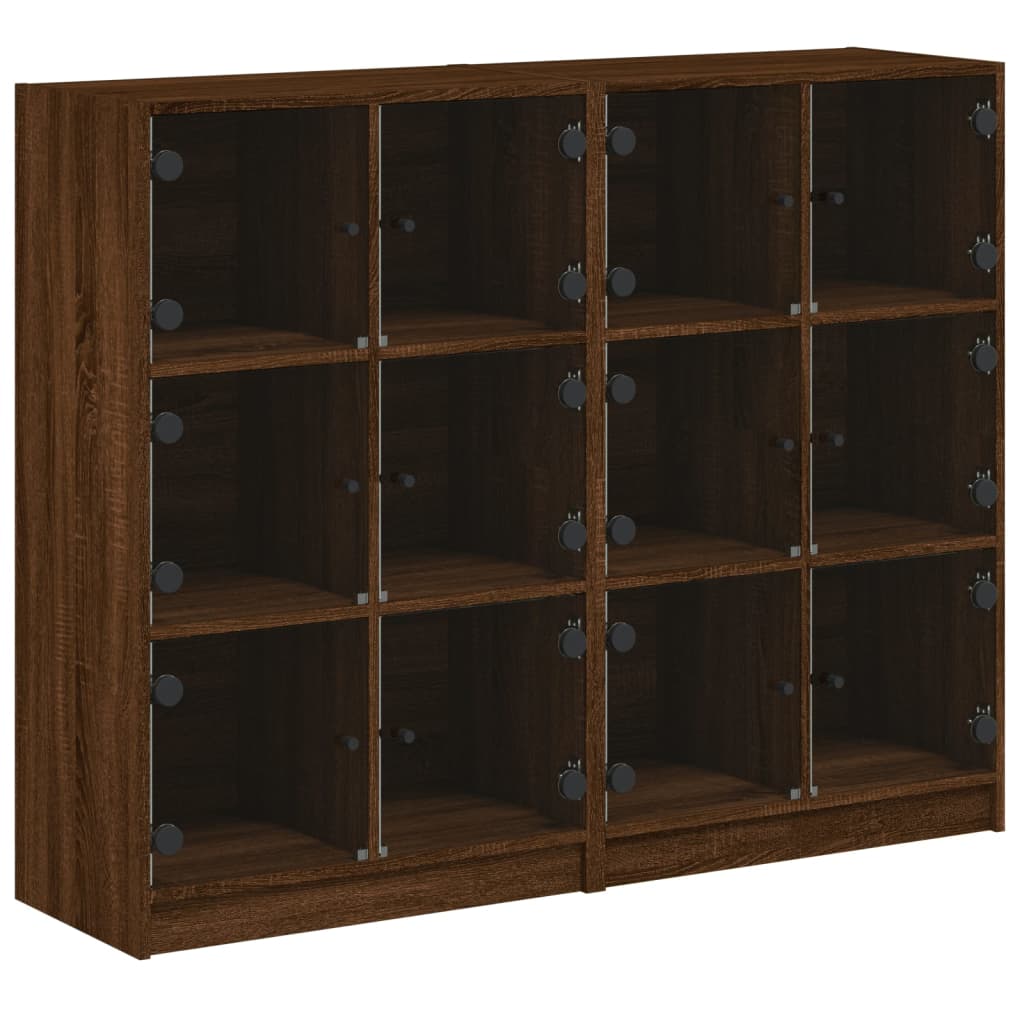 Libreria Ante Rovere Marrone 136x37x109 cm in Legno Multistrato 3206516