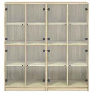 Libreria Ante Rovere Sonoma 136x37x142 cm in Legno Multistrato 3206519