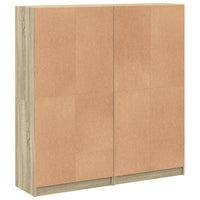 Libreria Ante Rovere Sonoma 136x37x142 cm in Legno Multistrato 3206526