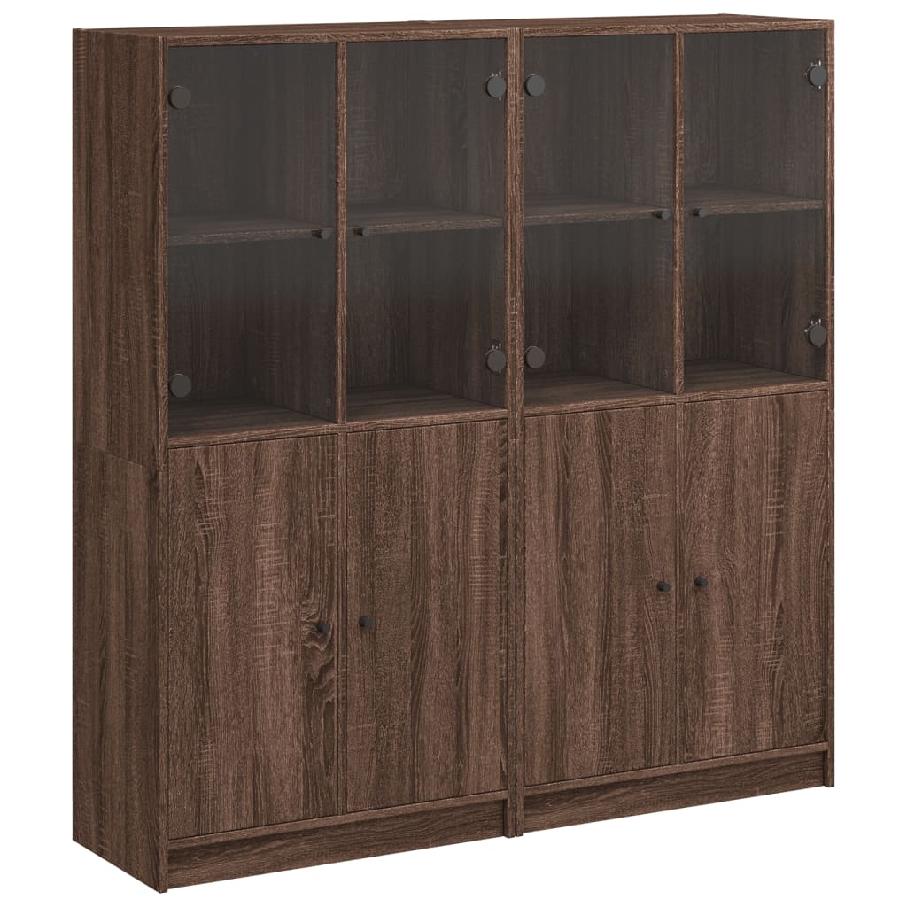 Libreria Ante Rovere Marrone 136x37x142 cm in Legno Multistrato 3206530