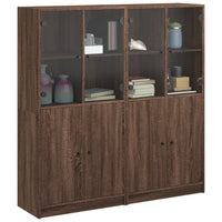 Libreria Ante Rovere Marrone 136x37x142 cm in Legno Multistrato 3206530