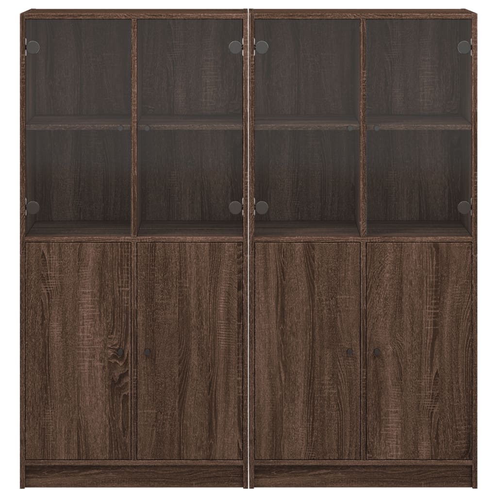 Libreria Ante Rovere Marrone 136x37x142 cm in Legno Multistrato 3206530