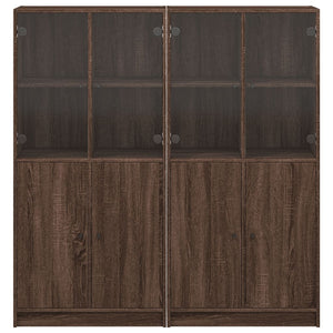 Libreria Ante Rovere Marrone 136x37x142 cm in Legno Multistrato 3206530