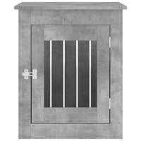 Gabbia Cani Arredamento Grigio Cemento 55x75x65cm Multistrato 838319