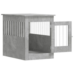 Gabbia Cani Arredamento Grigio Cemento 55x80x68cm Multistrato 838326