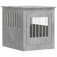 Gabbia Cani Arredamento Grigio Cemento 64,5x80x71cm Multistrato 838333