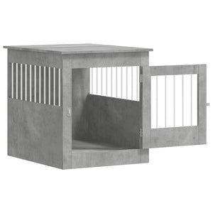 Gabbia Cani Arredamento Grigio Cemento 64,5x80x71cm Multistrato 838333