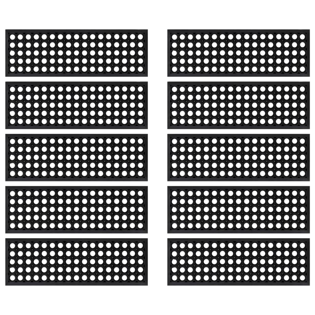 Tappetino per Scale 10 pz 25x75 cm in Gommacod mxl 110772