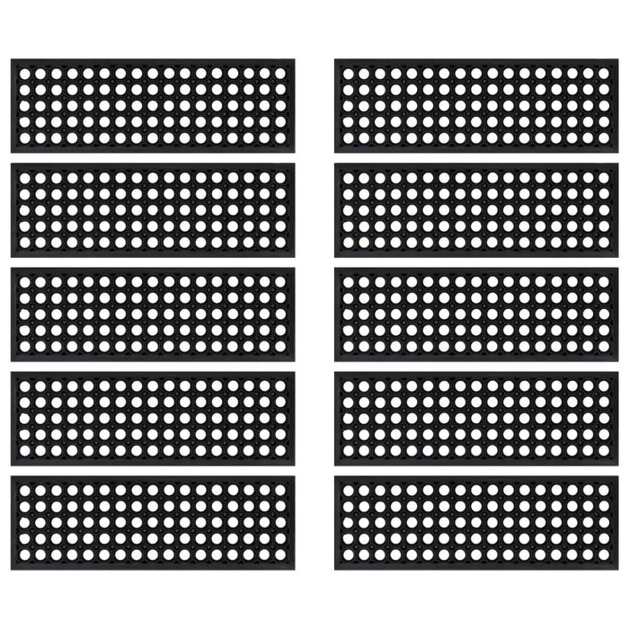 Tappetino per Scale 10 pz 25x75 cm in Gommacod mxl 110772