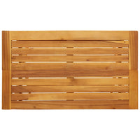 Tavolo Giardino Pieghevole 90x52,5x65 cm Legno Massello Acacia 364894