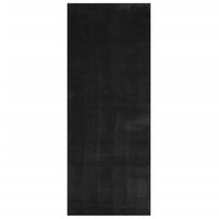 Tappeto a Pelo Corto HUARTE Morbido e Lavabile Nero 80x200 cmcod mxl 85987