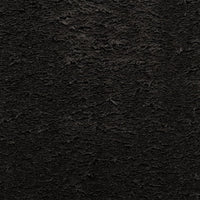 Tappeto a Pelo Corto Morbido e Lavabile Nero 80x250 cm 375111