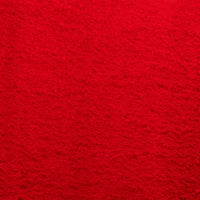 Tappeto a Pelo Corto Morbido e Lavabile Rosso 160x230 cm 375174