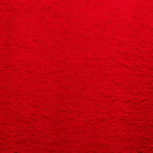 Tappeto a Pelo Corto Morbido e Lavabile Rosso 160x230 cm 375174