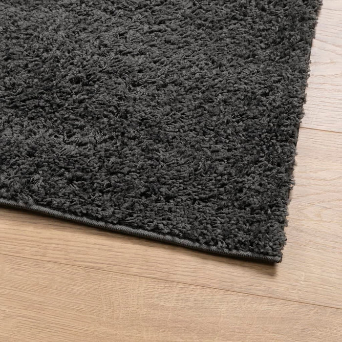 Tappeto Shaggy a Pelo Lungo Moderno Antracite 60x110 cm 375184