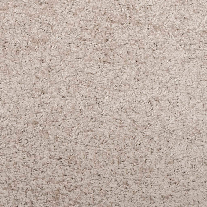 Tappeto Shaggy a Pelo Lungo Moderno Beige 120x170 cm 375212