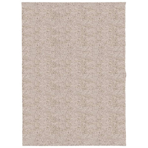 Tappeto Shaggy a Pelo Lungo Moderno Beige 140x200 cm 375213