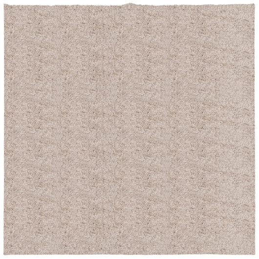 Tappeto Shaggy a Pelo Lungo Moderno Beige 160x160 cmcod mxl 91715