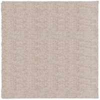 Tappeto Shaggy a Pelo Lungo Moderno Beige 200x200 cm 375216