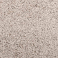 Tappeto Shaggy a Pelo Lungo Moderno Beige 200x200 cm 375216