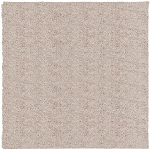 Tappeto Shaggy PAMPLONA a Pelo Lungo Moderno Beige 240x240 cm 375218