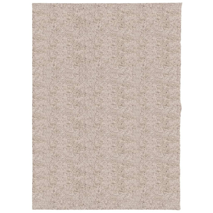 Tappeto Shaggy a Pelo Lungo Moderno Beige 240x340 cm 375219