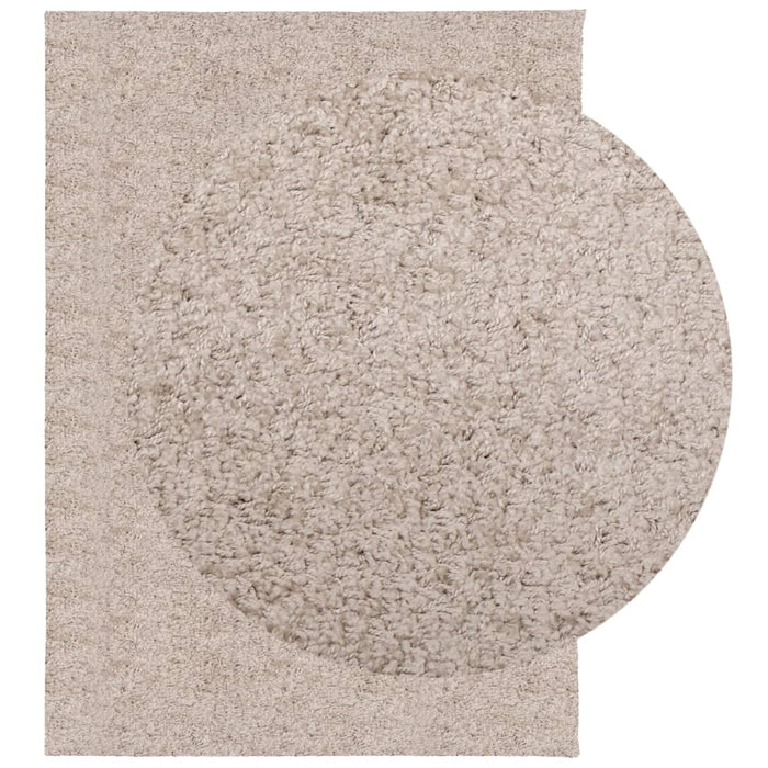 Tappeto Shaggy PAMPLONA a Pelo Lungo Moderno Beige 240x340 cm 375219