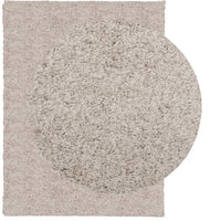 Tappeto Shaggy a Pelo Lungo Moderno Beige 300x400 cm 375220