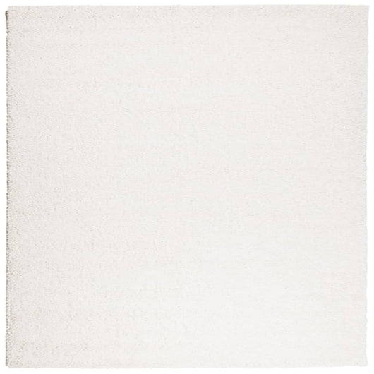 Tappeto Shaggy a Pelo Lungo Moderno Crema 240x240 cm 375240