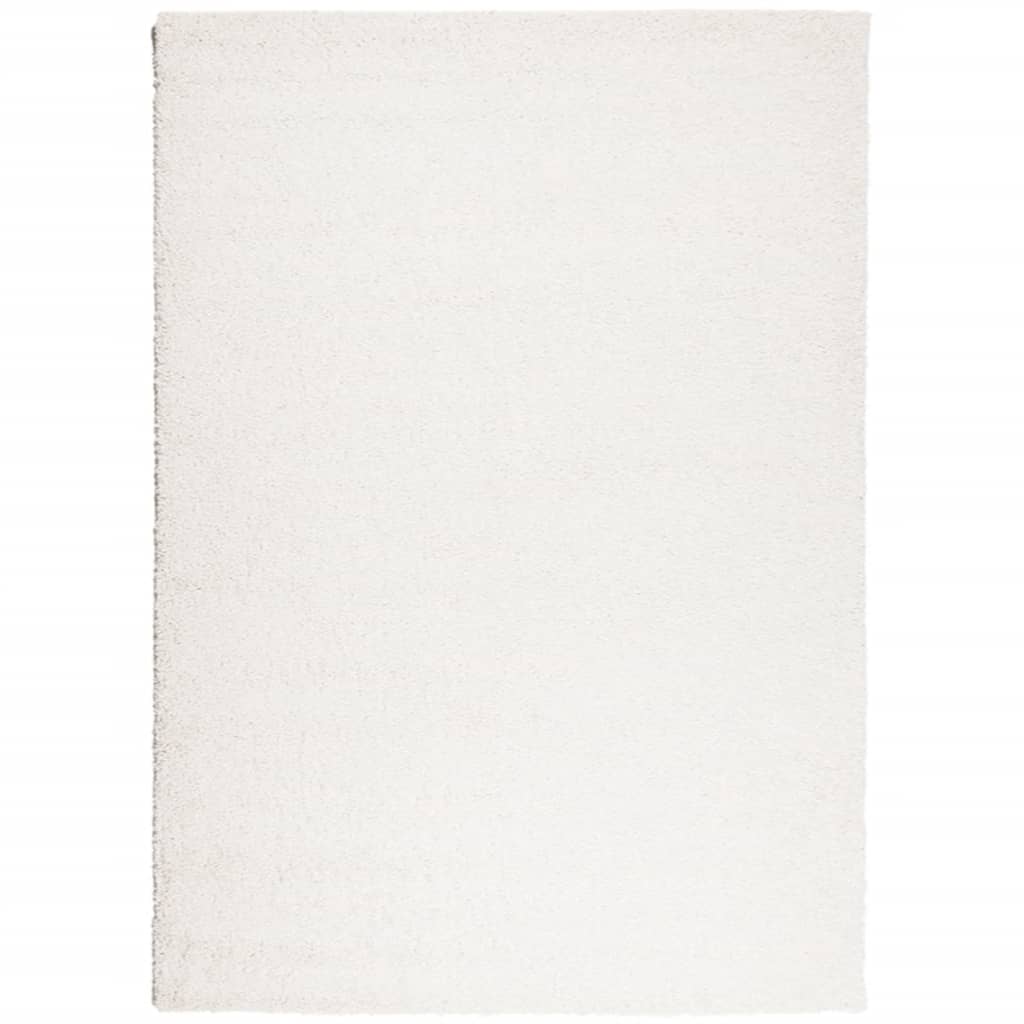 Tappeto Shaggy PAMPLONA a Pelo Lungo Moderno Crema 240x340 cm 375241