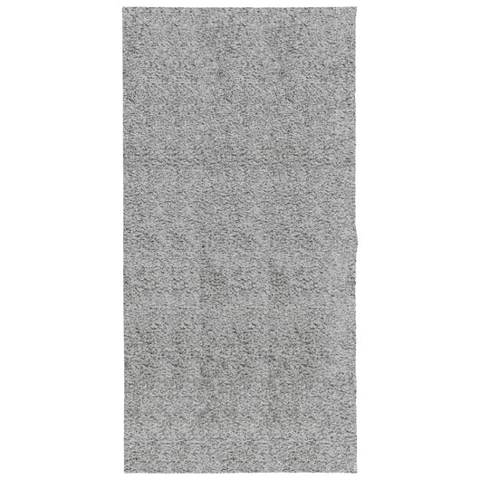 Tappeto Shaggy a Pelo Lungo Moderno Grigio 100x200 cmcod mxl 87437