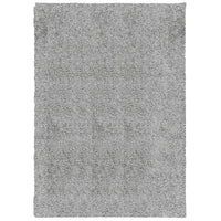 Tappeto Shaggy a Pelo Lungo Moderno Grigio 120x170 cmcod mxl 87788