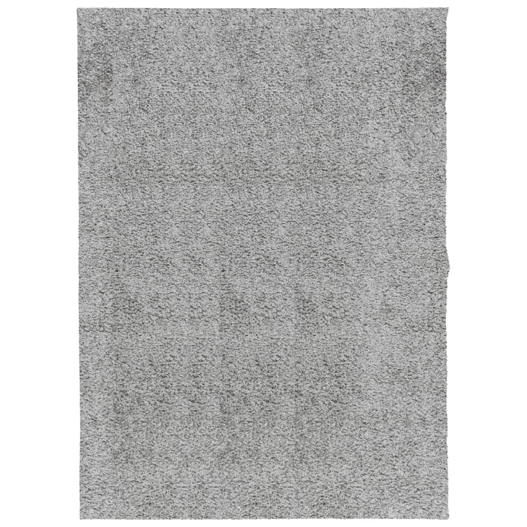 Tappeto Shaggy a Pelo Lungo Moderno Grigio 140x200 cmcod mxl 113563