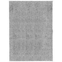 Tappeto Shaggy a Pelo Lungo Moderno Grigio 140x200 cmcod mxl 113563