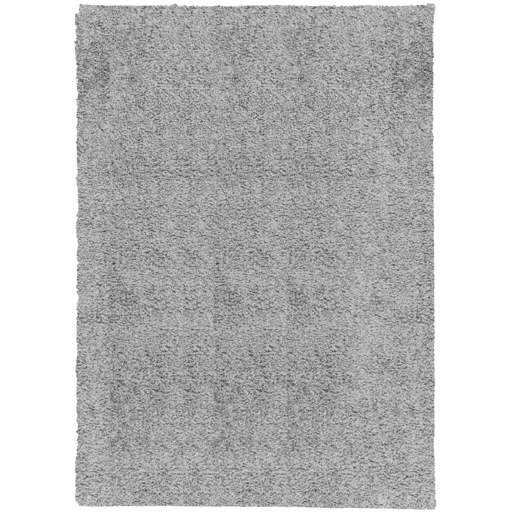 Tappeto Shaggy a Pelo Lungo Moderno Grigio 200x280 cm 375261