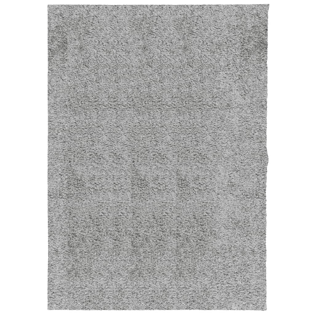 Tappeto Shaggy a Pelo Lungo Moderno Grigio 240x340 cmcod mxl 89566