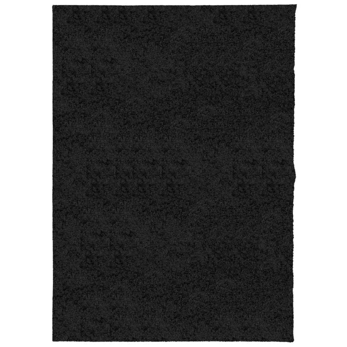 Tappeto Shaggy a Pelo Lungo Moderno Nero 240x340 cm 375285